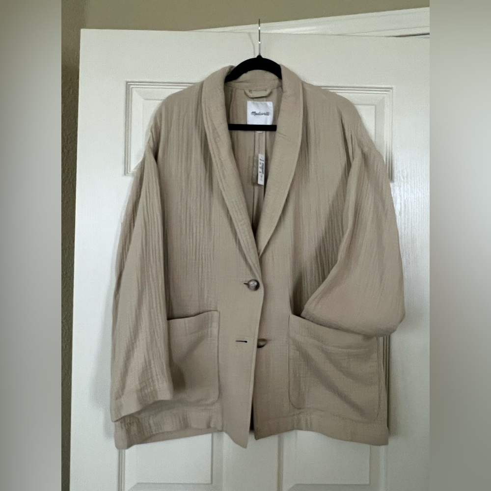 Madewell Gauze Blazer
